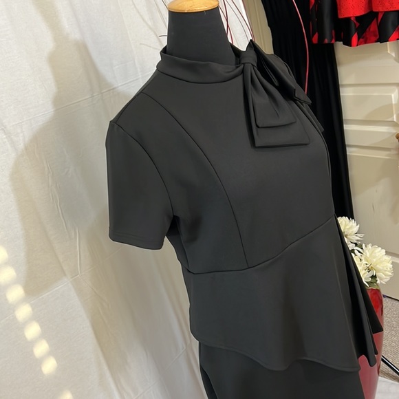 Black bow neck dress for the special occasion! - Picture 6 of 12